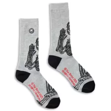 The Boys Praying Skeleton Crew Socks at Spencer's