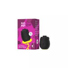 ROMP Rose Clitoral Stimulator Black at Spencer's