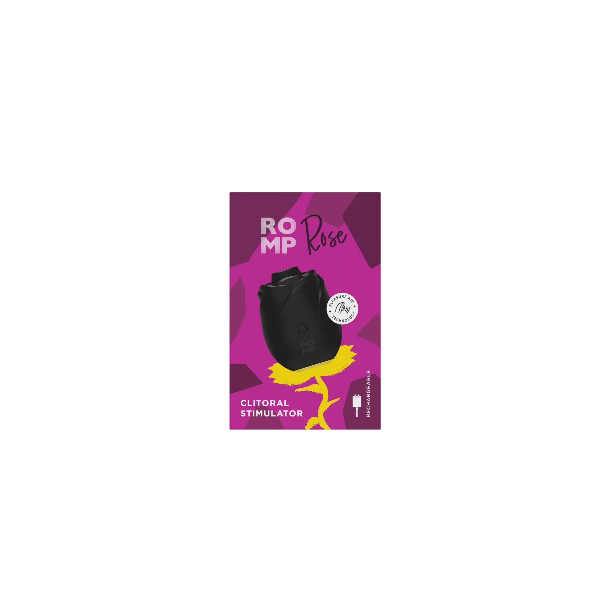 ROMP Rose Clitoral Stimulator Black at Spencer's