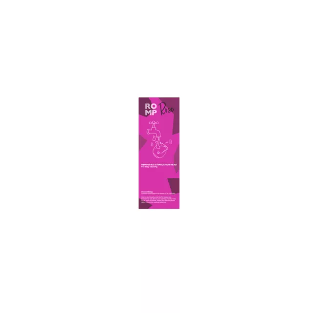 ROMP Rose Clitoral Stimulator Black at Spencer's