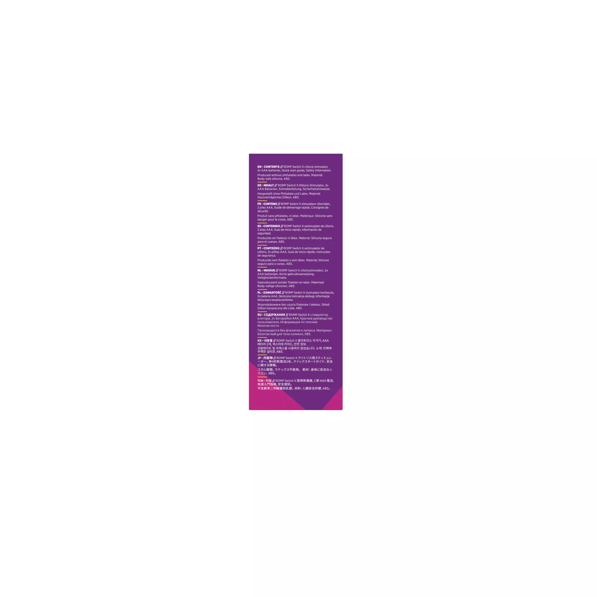 ROMP Switch X Clitoral Stimulator at Spencer's