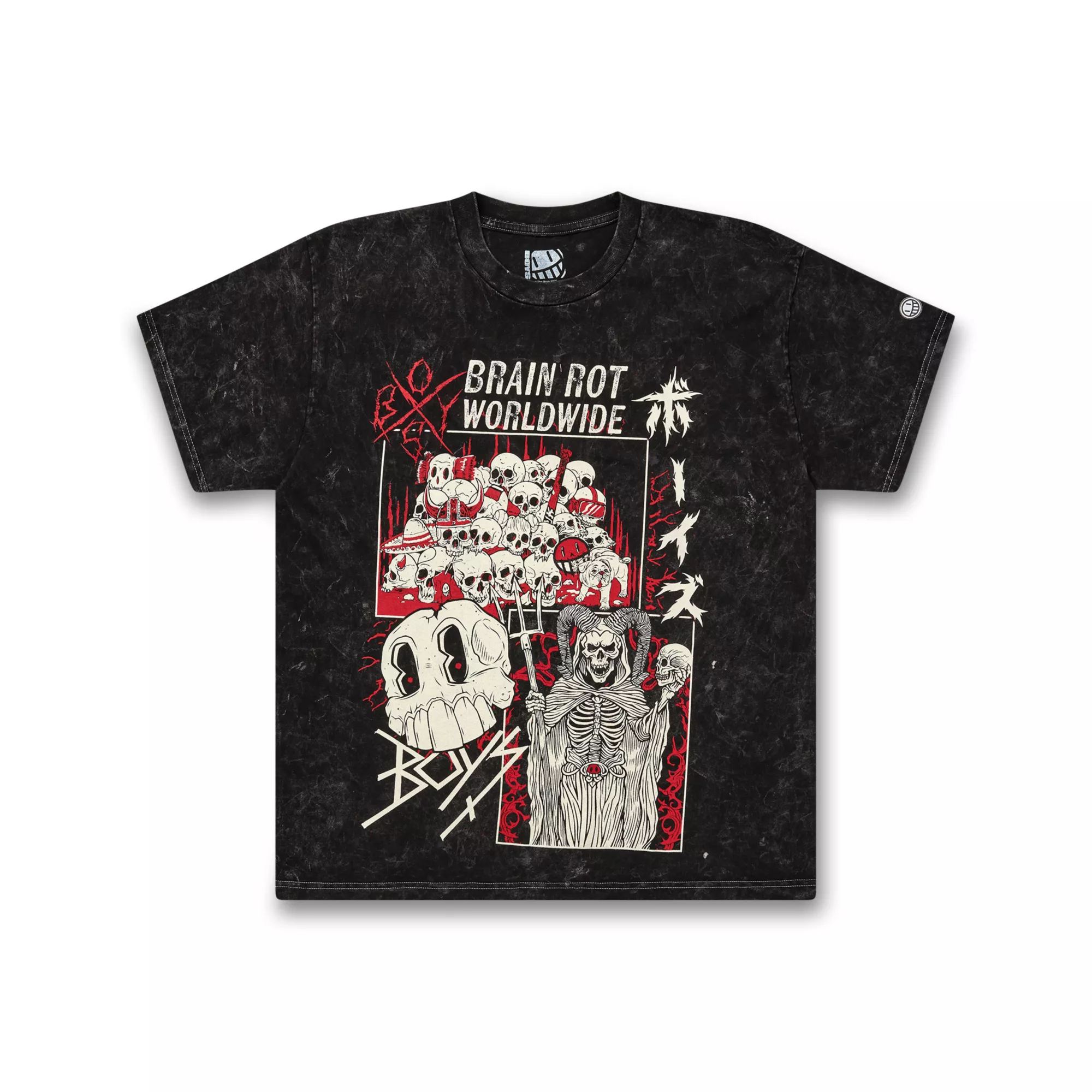 The Boys Demons and Skulls T Shirt at Spencer's