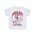 The Boys I Love My Dog Praying Skeleton T Shirt at Spencer's