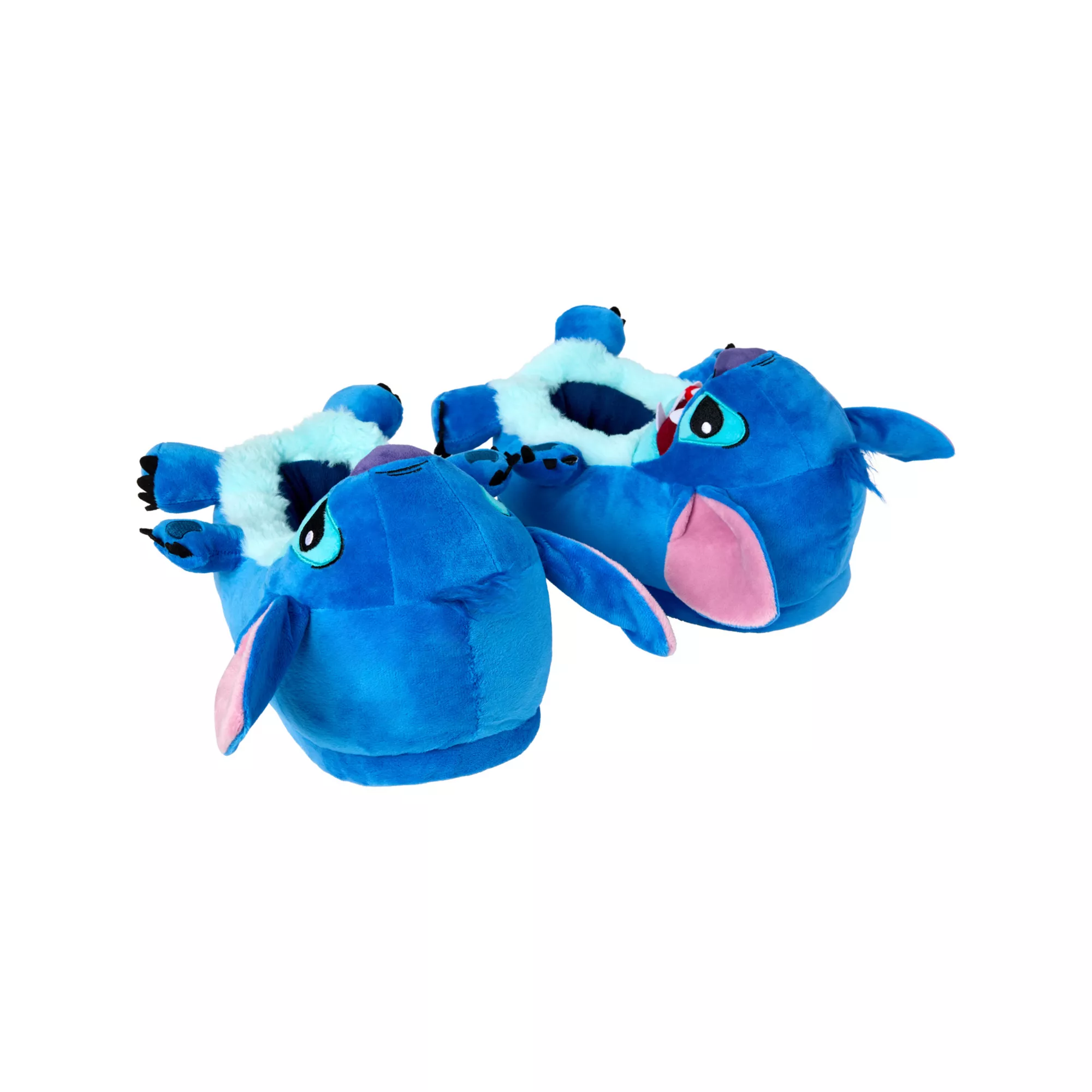 Stitch 3D Tongue Plush Slippers - Lilo & Stitch at Spencer's