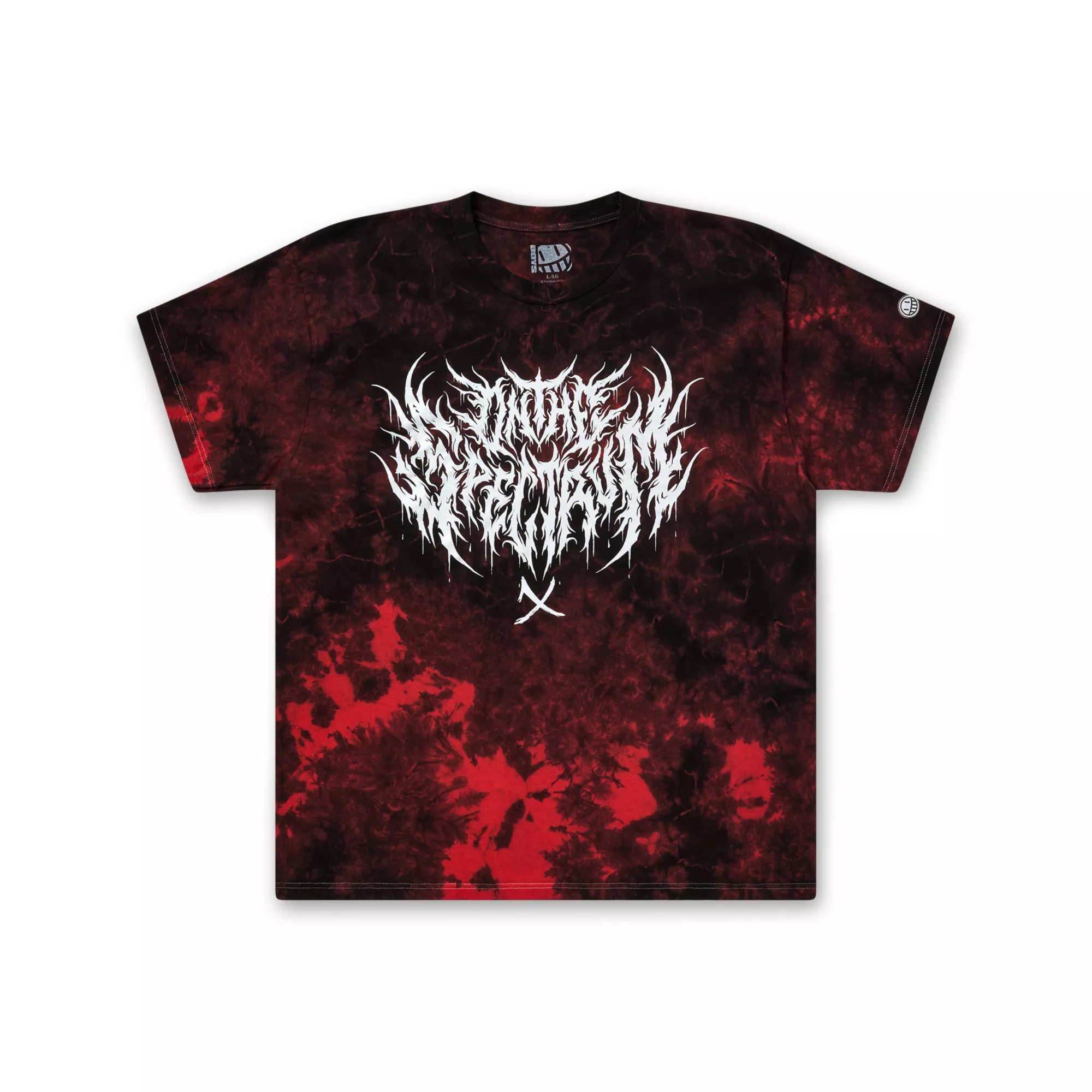 The Boys Red Tie Dye Skull T Shirt at Spencer's