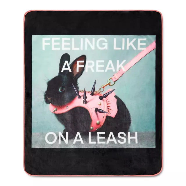 Freak on a Leash Fleece Blanket