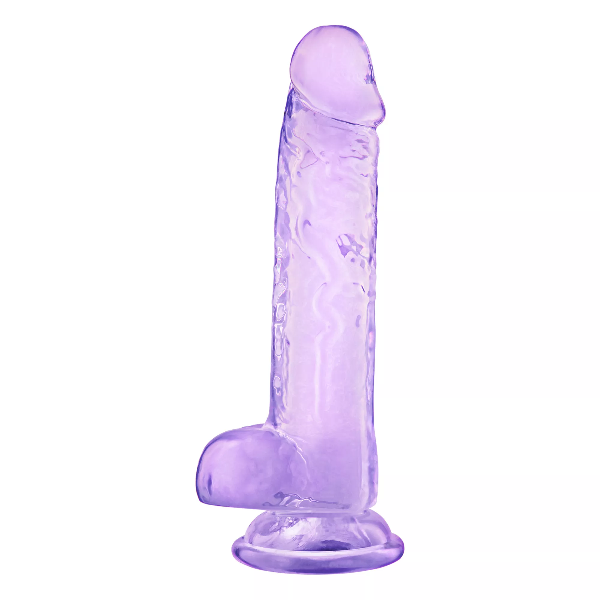Violet Vixen Suction Cup Dildo with Balls 5 Inch – good D at Spencer's