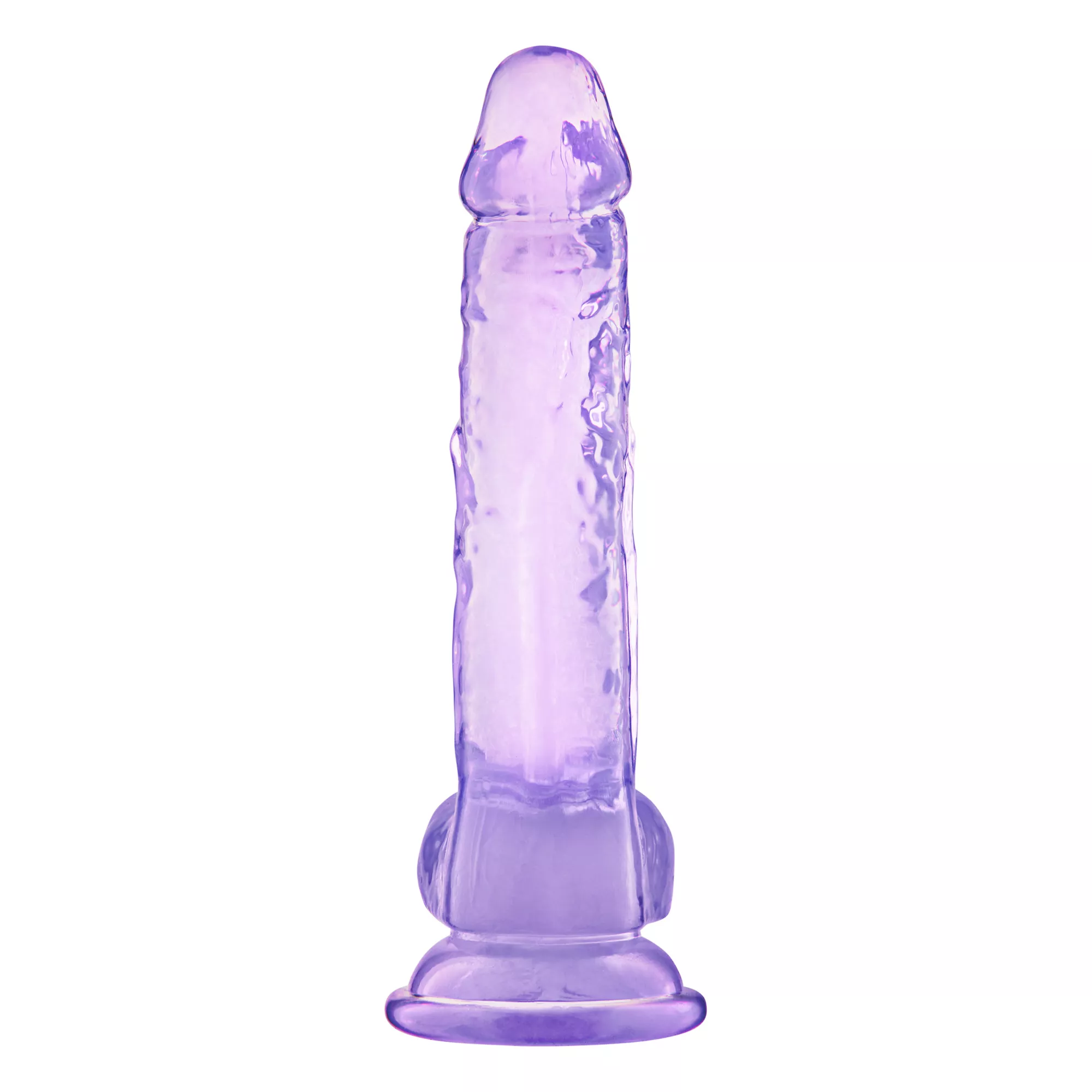 Violet Vixen Suction Cup Dildo with Balls 5 Inch – good D at Spencer's