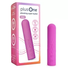 plusOne Vibrating Super Bullet Pink at Spencer's