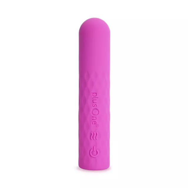 plusOne Vibrating Super Bullet Pink