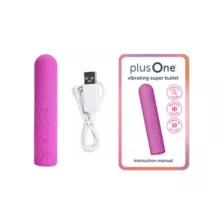plusOne Vibrating Super Bullet Pink at Spencer's