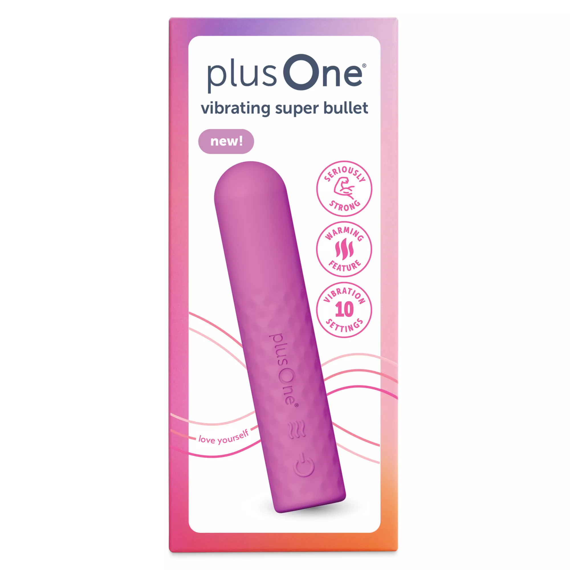 plusOne Vibrating Super Bullet Pink at Spencer's