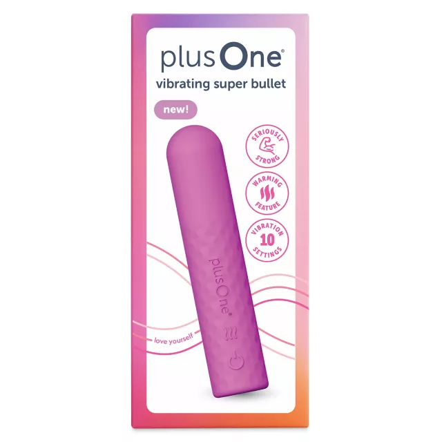 plusOne Vibrating Super Bullet Pink at Spencer's