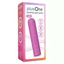 plusOne Vibrating Super Bullet Pink at Spencer's