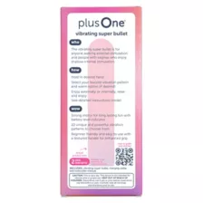 plusOne Vibrating Super Bullet Pink at Spencer's