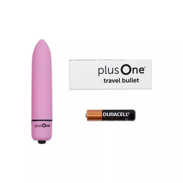 plusOne Travel Bullet Vibrator at Spencer's