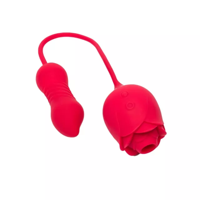Lovehoney Rose Glow 2-in-1 Clitoral Suction Stimulator with Egg Vibrator