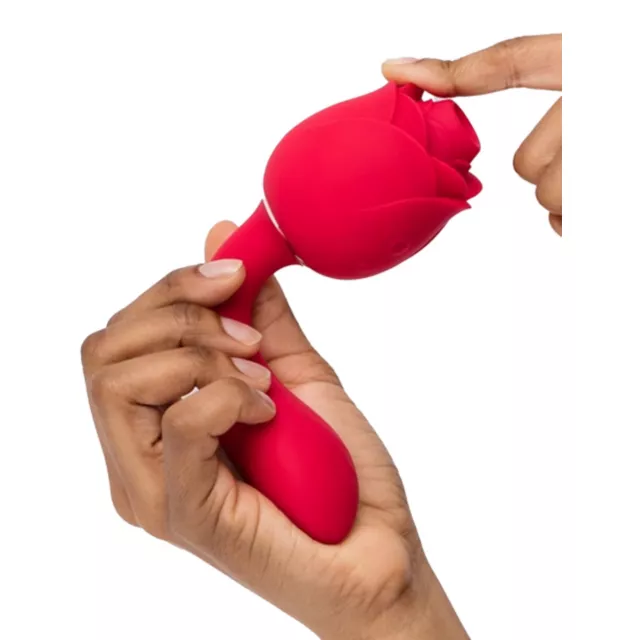 spencers rose toy Lovehoney Floral Fantasy Rose Clitoral Suction Stimulator with G-Spot  Vibrator