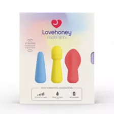 Lovehoney Mon Ami Mini Vibrating Massager Trio at Spencer's