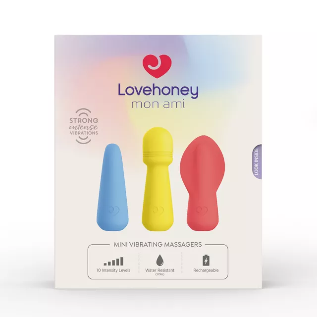lovehoney sex toys Lovehoney Mon Ami Mini Vibrating Massager Trio