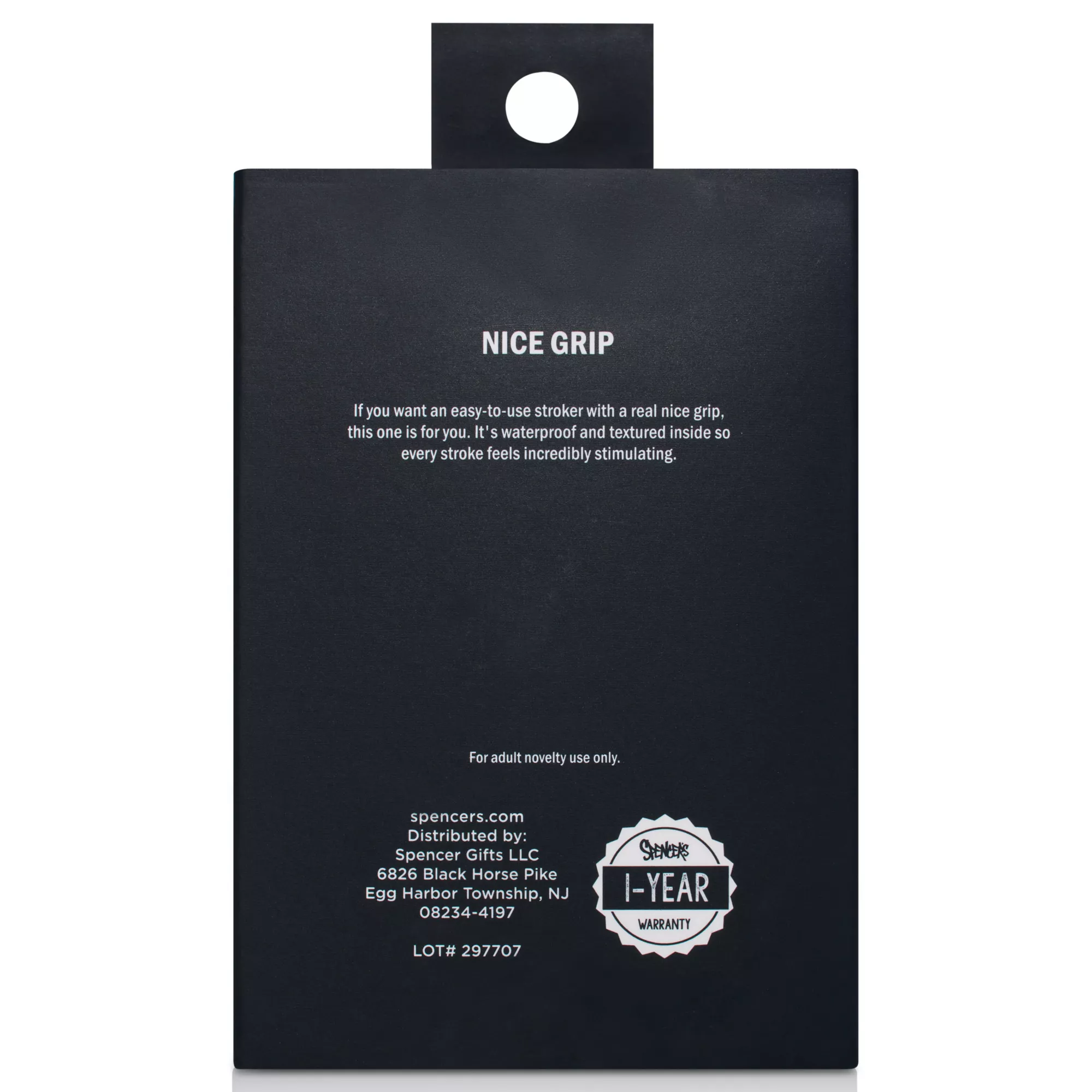 Nice Grip Handheld Stroker - Arouz'd at Spencer's