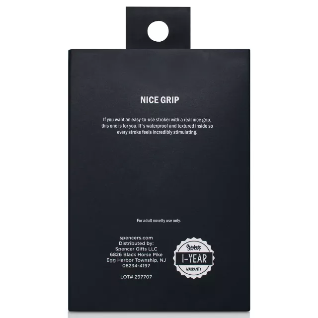 Nice Grip Handheld Stroker - Arouz'd at Spencer's