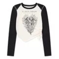 Sleep Token Heart Long Sleeve T Shirt at Spencer's