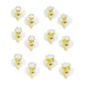 Multi-Pack CZ 14K Gold-Plated Stud Earrings 6 Pair - 20 Gauge at Spencer's