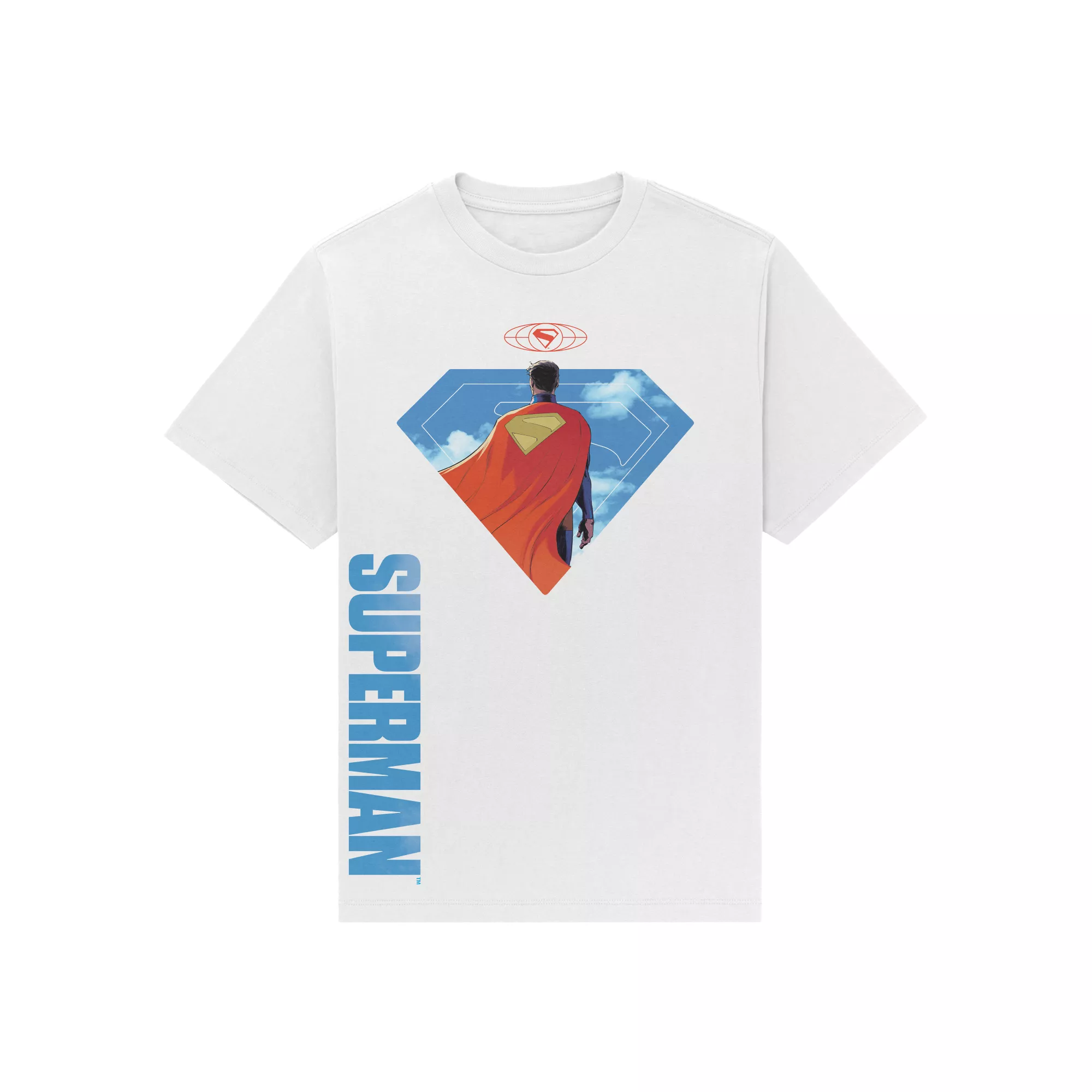 White Superman T Shirt - DC Comics at Spencer's