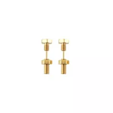 Goldtone Screw Faux Tapers - 16 Gauge at Spencer's