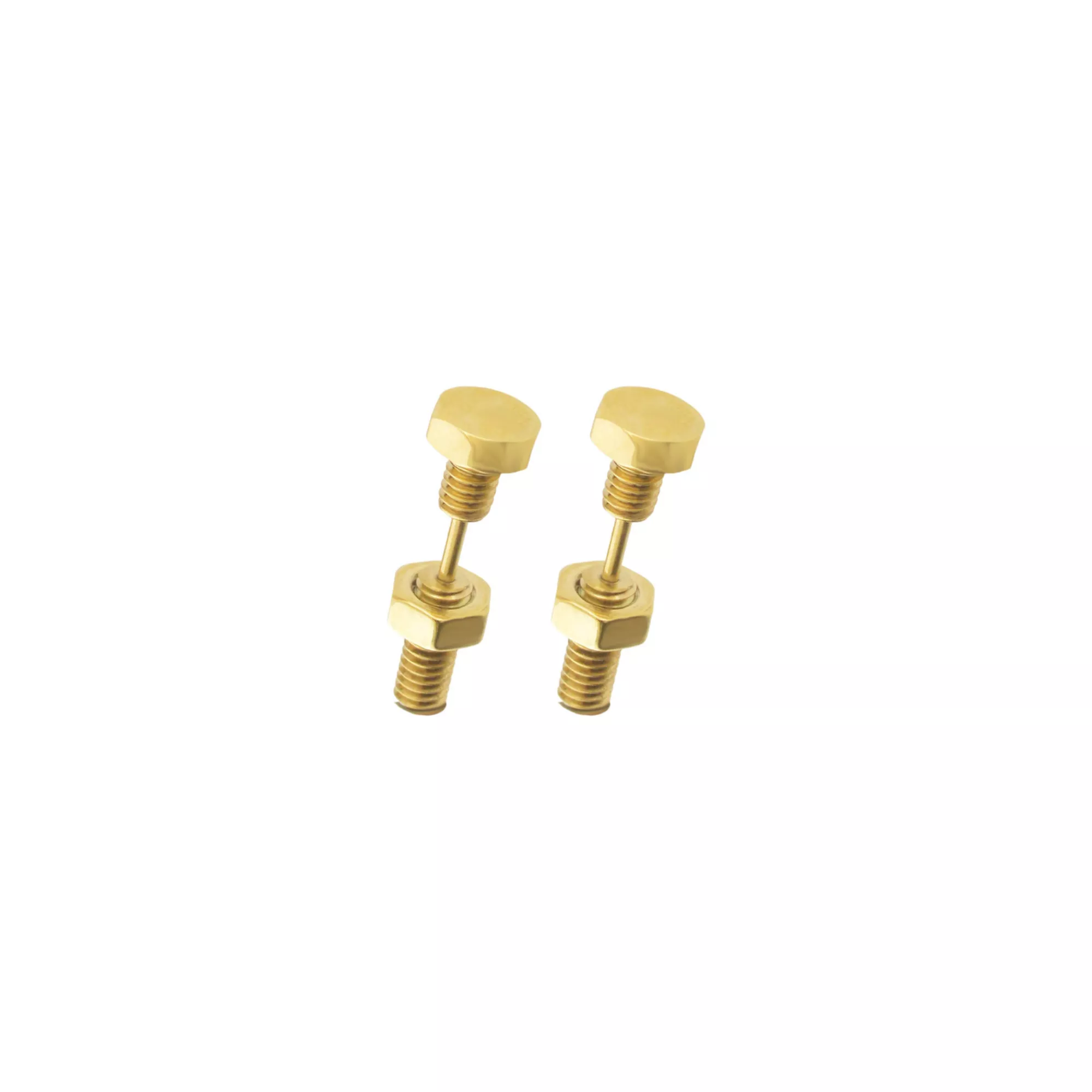 Goldtone Screw Faux Tapers - 16 Gauge
