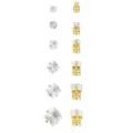 Multi-Pack Square CZ Magnetic Fake Stud Earrings - 6 Pair at Spencer's