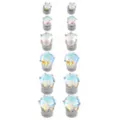 Multi-Pack CZ Aurora Borealis-Effect Magnetic Fake Stud Earrings - 6 Pair at Spencer's