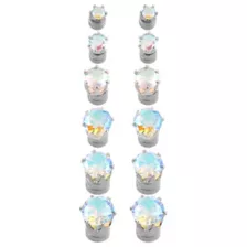 Multi-Pack CZ Aurora Borealis-Effect Magnetic Fake Stud Earrings - 6 Pair at Spencer's