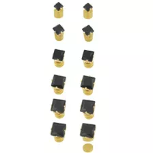 Multi-Pack Black Square CZ Magnetic Fake Stud Earrings - 6 Pair at Spencer's