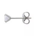 Multi-Pack Clear CZ Silver-Plated Stud Earrings 6 Pair - 20 Gauge at Spencer's