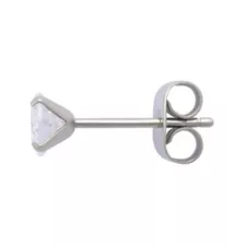 Multi-Pack Clear CZ Silver-Plated Stud Earrings 6 Pair - 20 Gauge at Spencer's