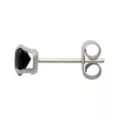 Multi-Pack Black CZ Heart Stud Earrings 3 Pairs - 20 Gauge at Spencer's