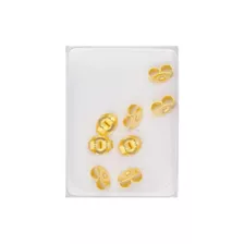 Multi-Pack Gold Plated Butterfly Earring Backs - 8 Pack at Spencer's