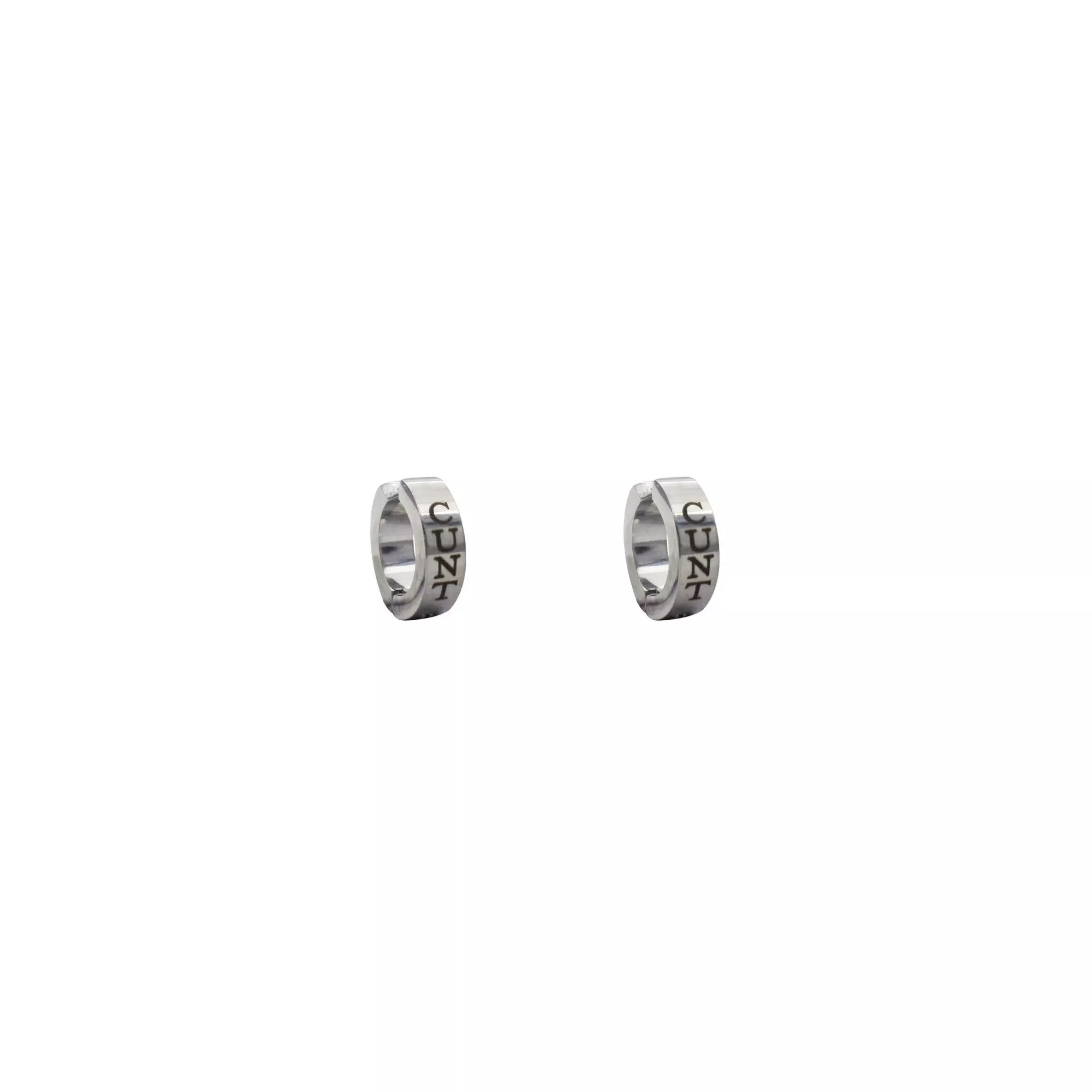 Cunt Huggie Hoops - 18 Gauge