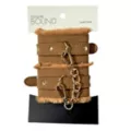 Mocha Fur Handcuffs - Pleasure Bound at Spencer's