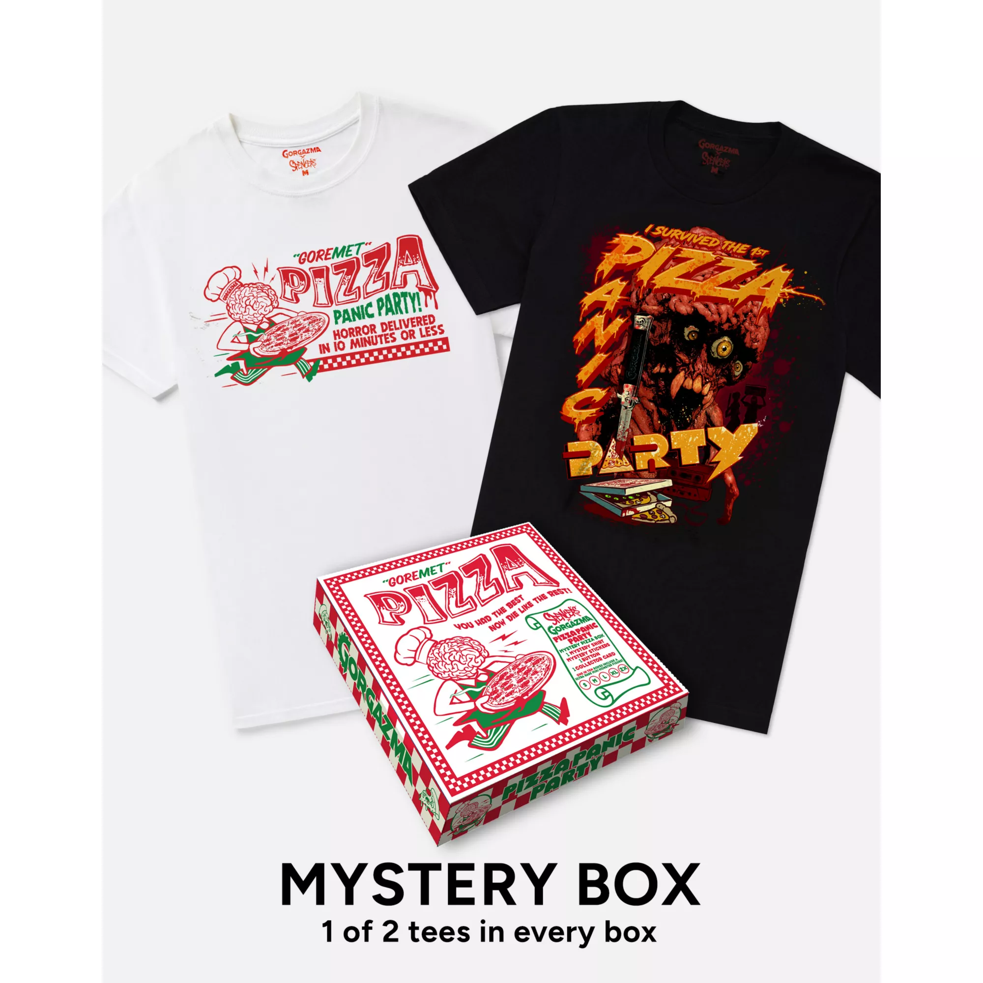 Pizza Party Panic Mystery Box - Gorgazma at Spencer's