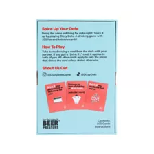Dizzy Date Couples Drinking Card Game at Spencer's