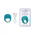 plusOne Teal Vibrating Ring at Spencer's