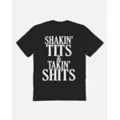 Shakin’ Tits & Takin’ Shits T Shirt at Spencer's