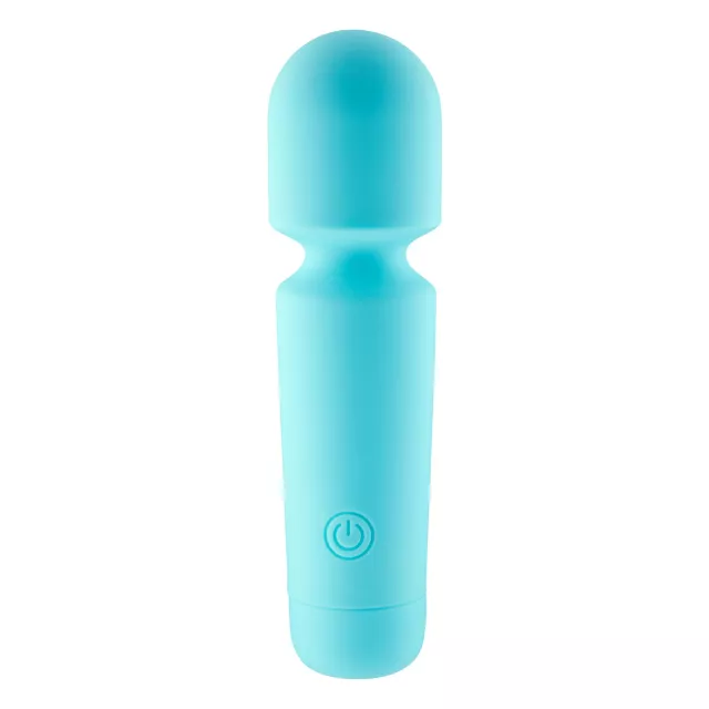 Hott Love Blue Mini Marvel Wand Massager at Spencer's