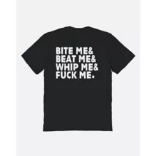 Bite Beat Whip Fuck T Shirt at Spencer's