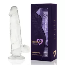 Clearly Hung Suction Cup Dildo 9 Inch - Hott Love Extreme at Spencer's