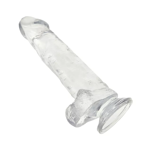 Clearly Hung Suction Cup Dildo 9 Inch - Hott Love Extreme at Spencer's