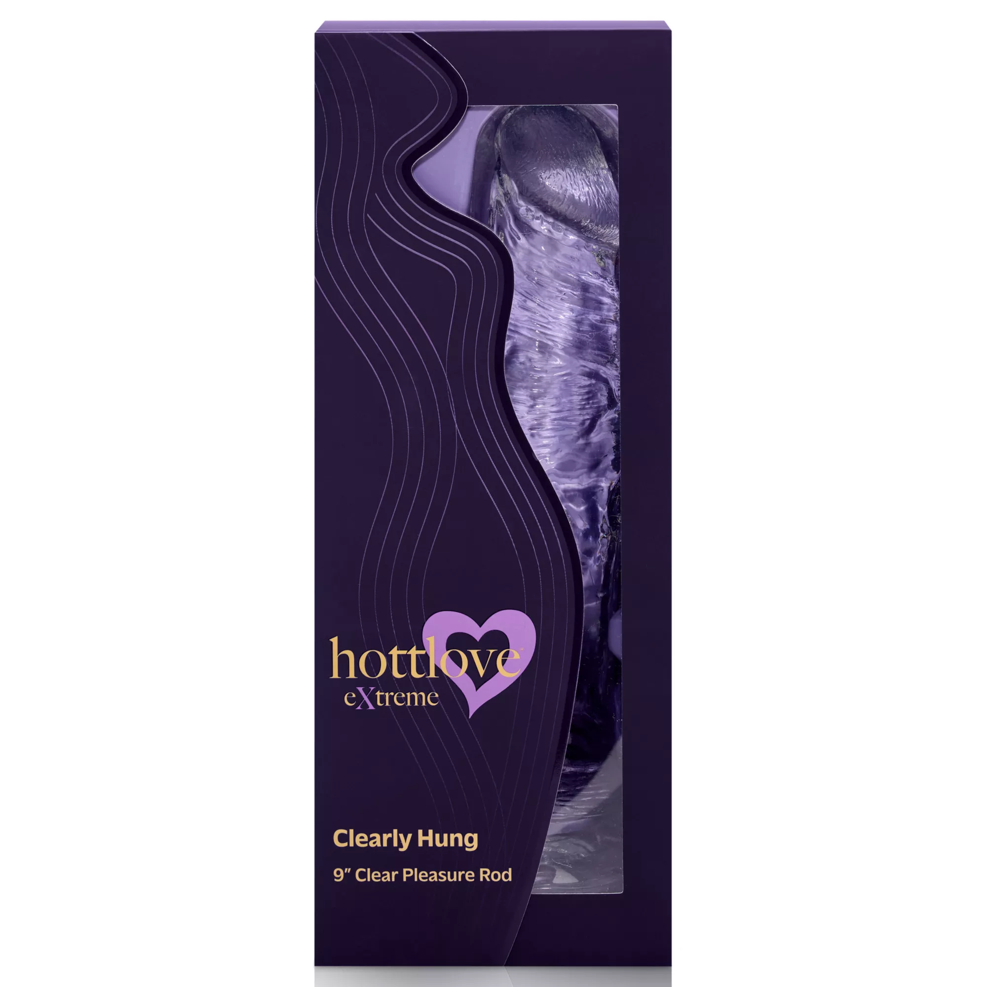 Clearly Hung Suction Cup Dildo 9 Inch - Hott Love Extreme at Spencer's